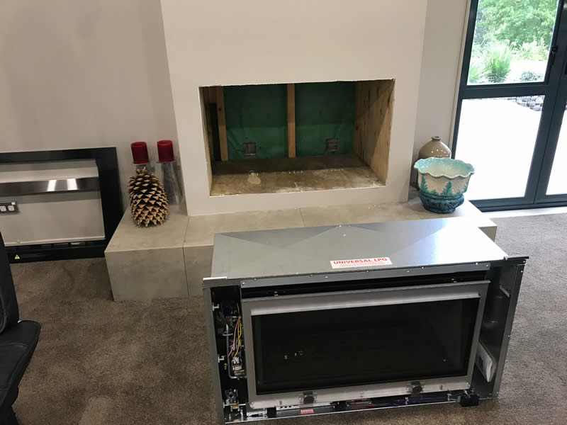 Gas Fireplace Installation